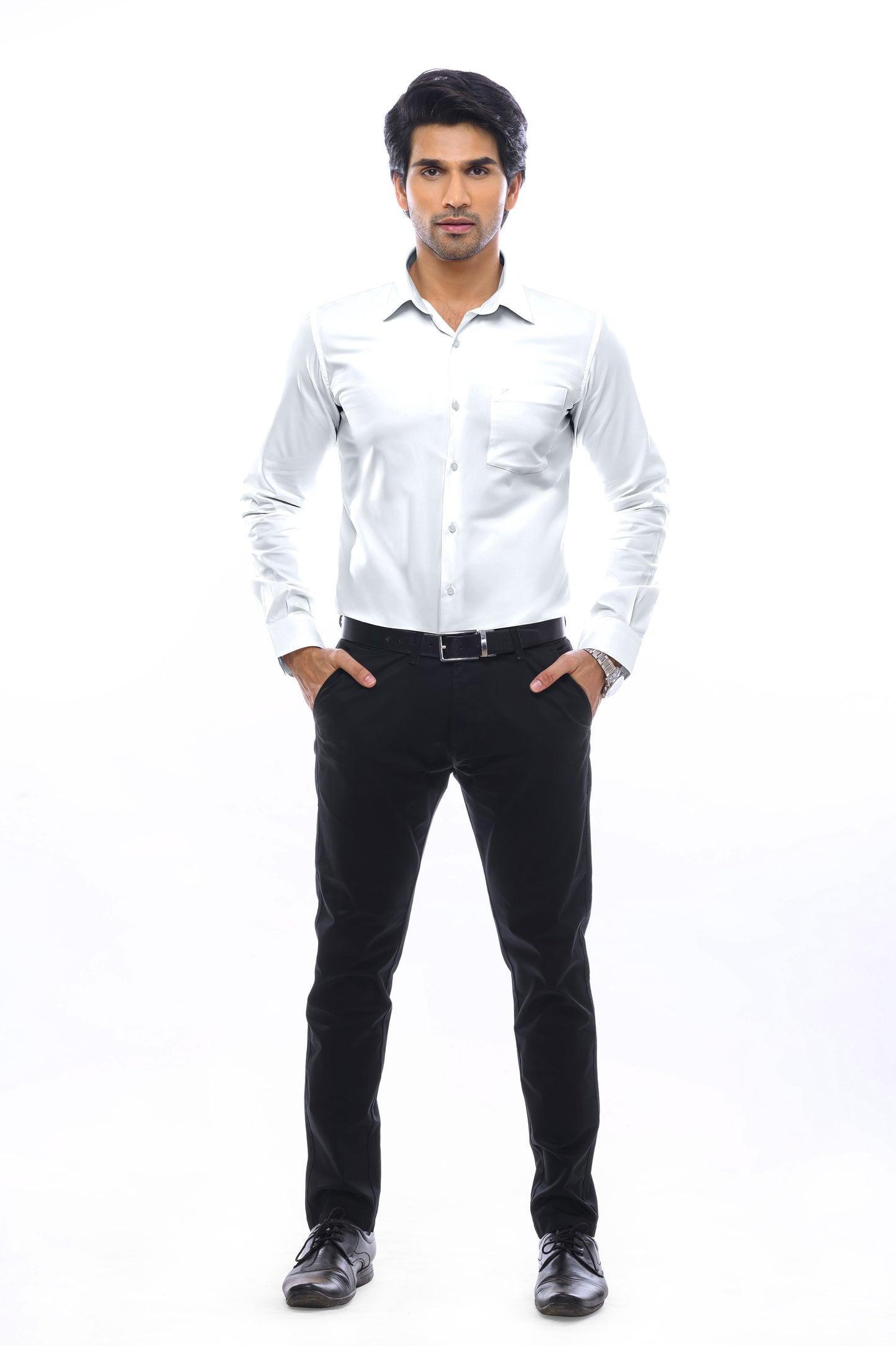 White Giza Cotton Shirt